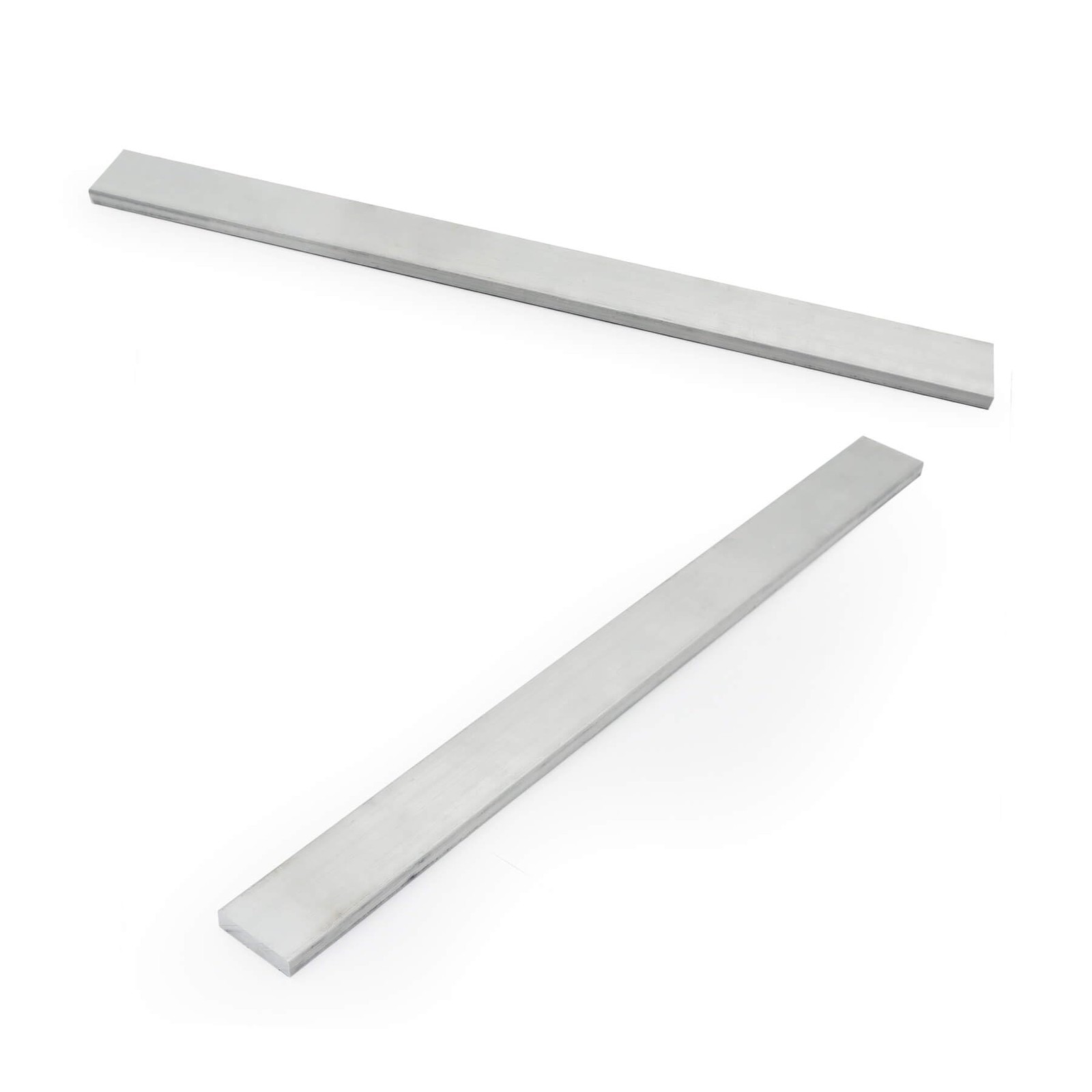 Evecad 2PCS Aluminum Flat Bar, Aluminum Plate, 12″ Length 1″ Width 1/4″ Thick…
