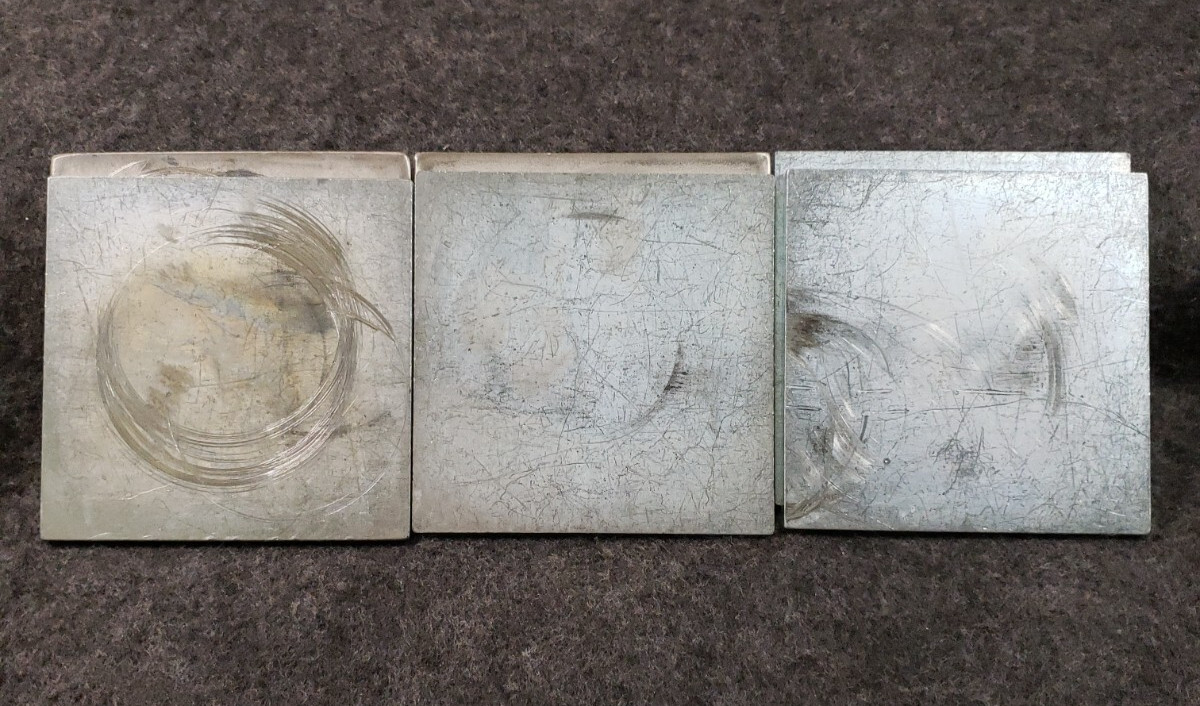 6 Pcs Steel Sheet Sheet Plate Steel Plate (100x100mm) Thickness: 5mm……(OSSD)