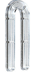 CRL CHS14-XCP100 CRL Clear 1/4″ x 3-1/2″ Plastic Horseshoe Shims – pack of 100