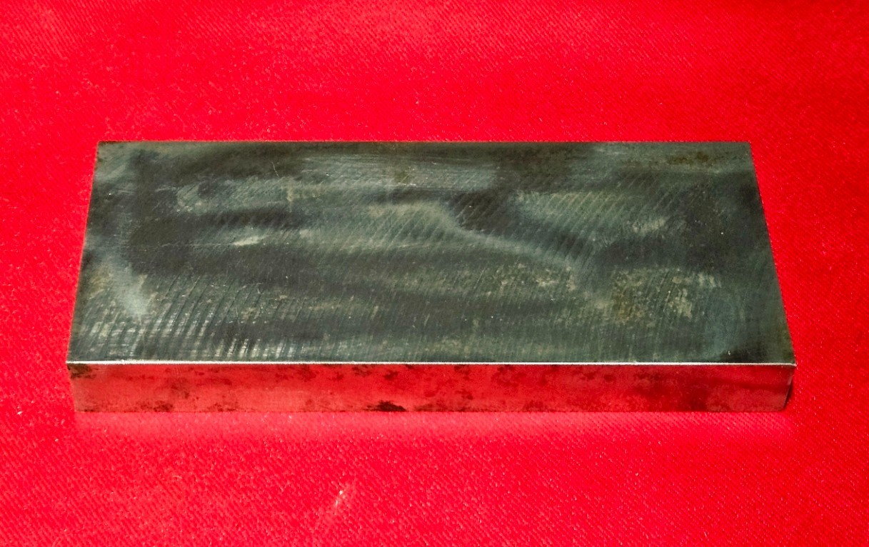 D2 Tool Steel Block Flat Stock 5.665″ L x 2.520″ W x 0.61″ Thick, 2Lb, 5.8 Oz.