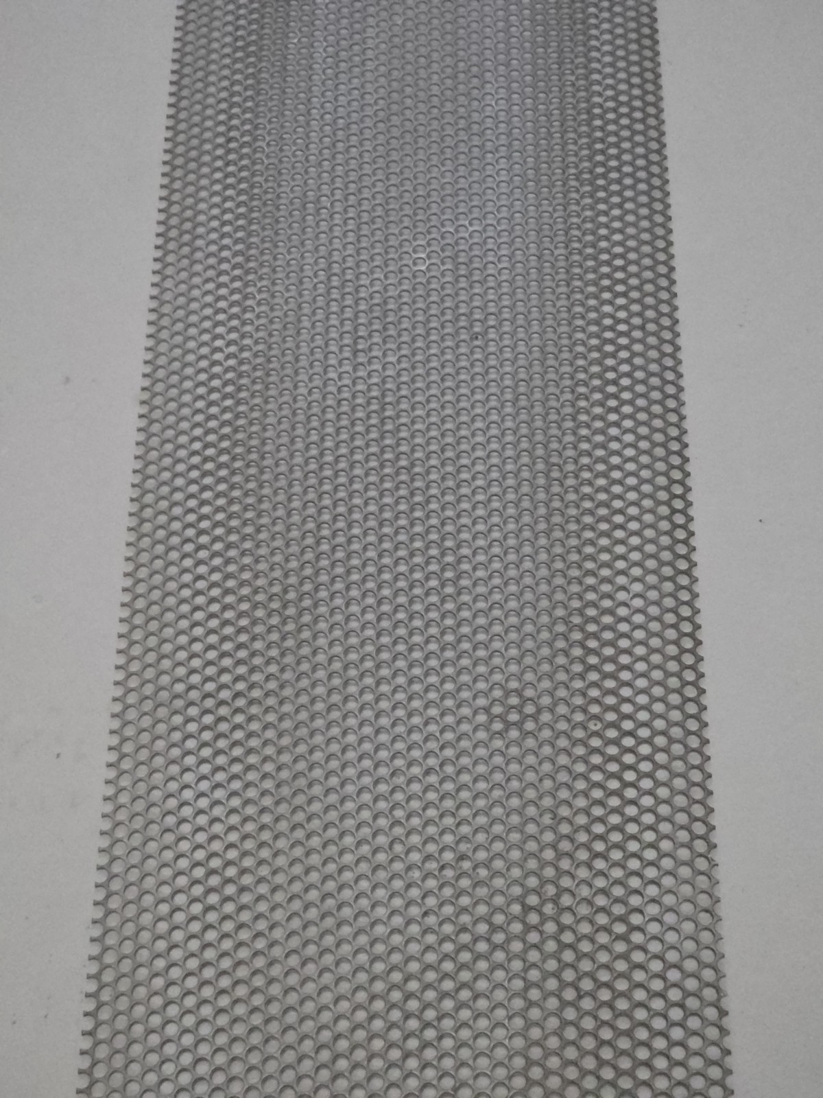 22 Gauge Stainless Steel Perforated Sheet 0.032″ 1/8″ Holes 3/16 Centers 6″ x 40