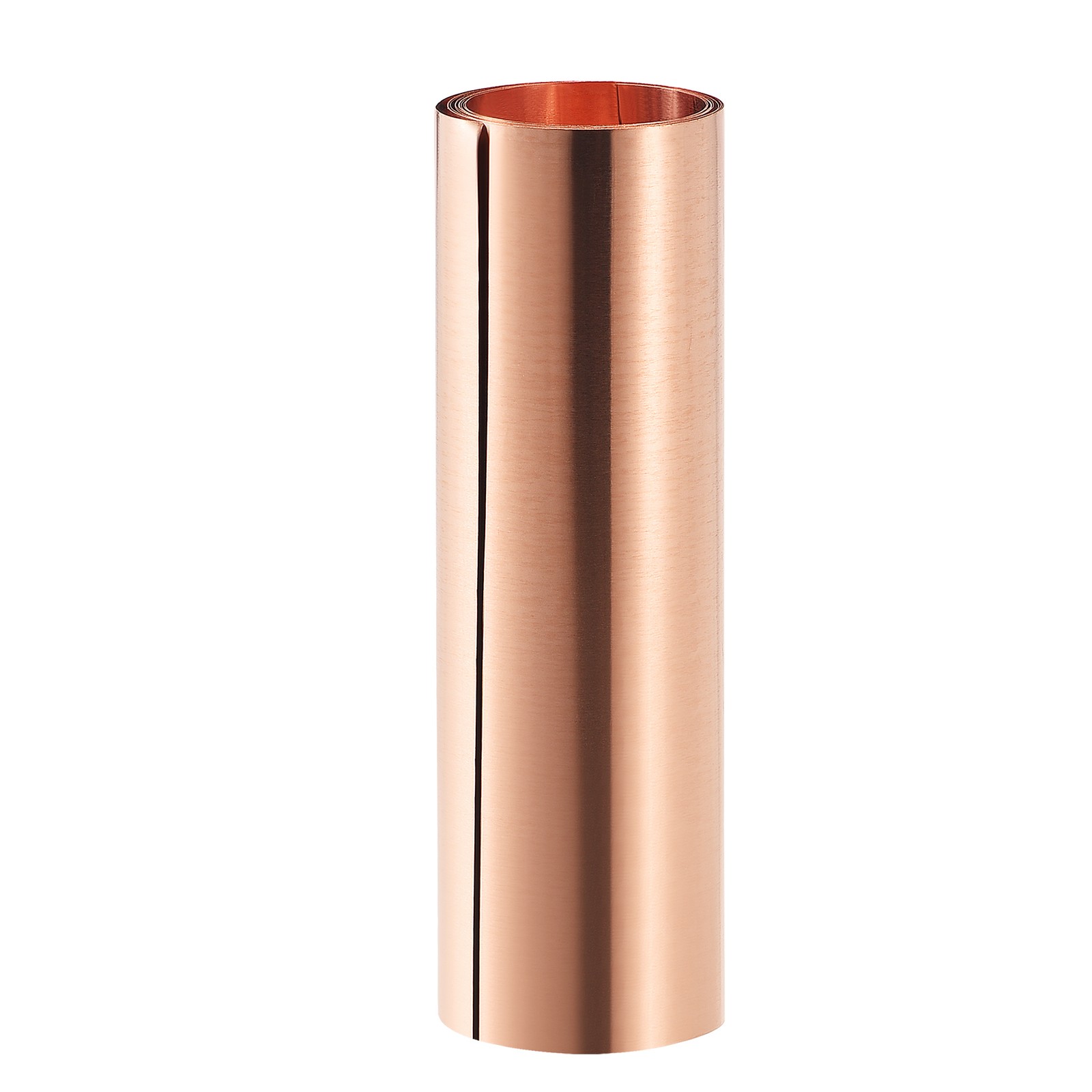 1000mm x 200mm x 0.1mm Copper Roll for DIY Projects Metal Foil Plate