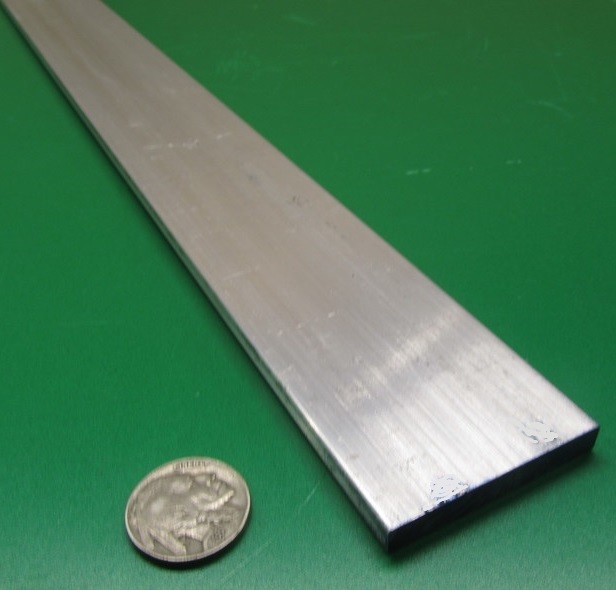 6061 T651 Aluminum Bar, 1/4″ (.250″) Thick x 1 3/4″ Wide x 36″ Length