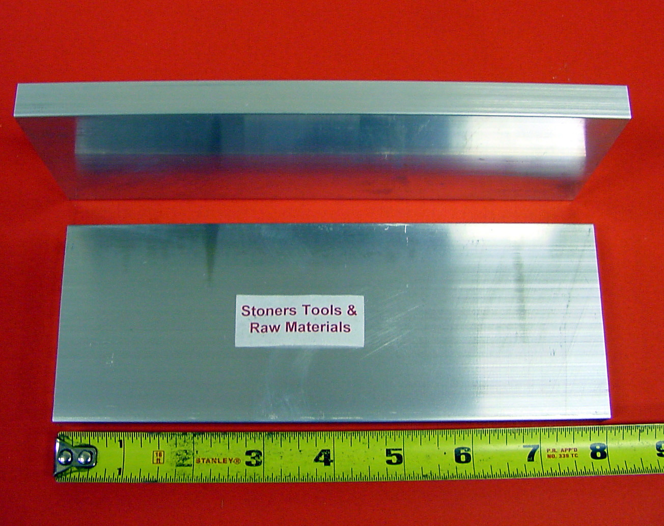 2 Pieces 5/8″ X 4″ ALUMINUM 6061 FLAT BAR 8″ long Solid T6 NEW Mill Stock