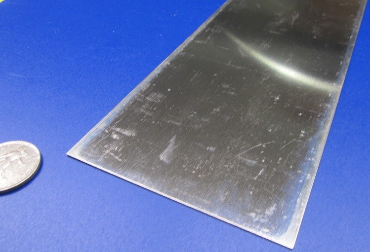 6061 T6 Aluminum Bar .016″ Thick x 4.0″ Wide x 48″ Length, 2 Pcs