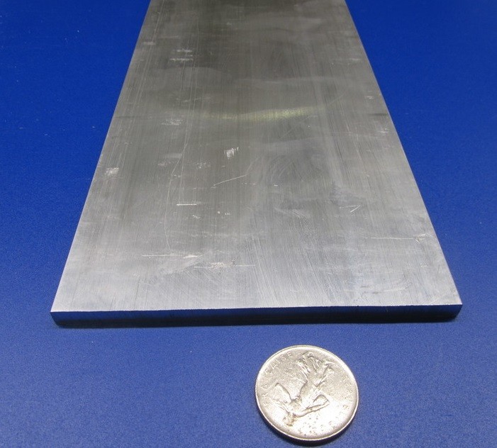 2024 T351 Aluminum Bar, 1/2″ (.500″) Thick x 6.0″ Wide x 12″ Length