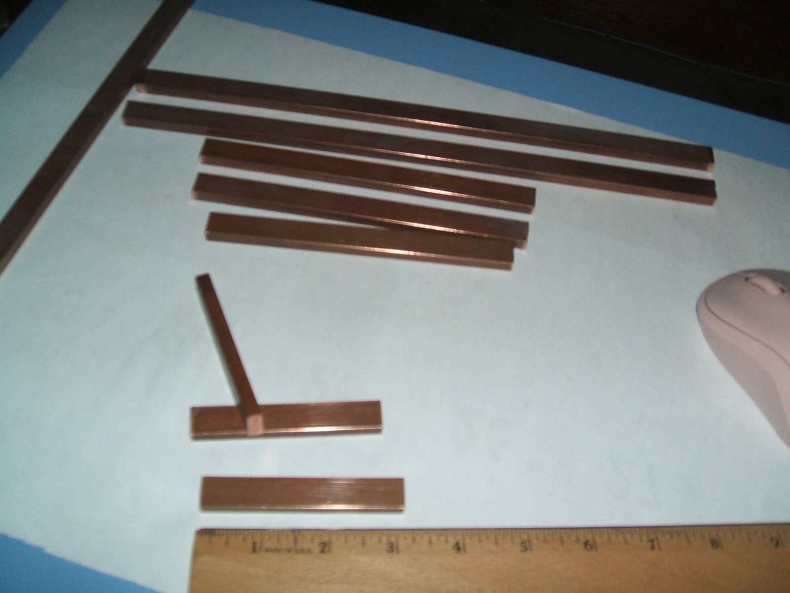 SOLID COPPER BUSBAR BAR 1/4″X1/2″X3″ CLEAN ELECTRICAL GRADE
