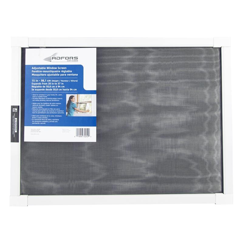 Adfors FSP8556-U Adjustable Screen with Frame 37 L x 15 W in. (Pack of 6)