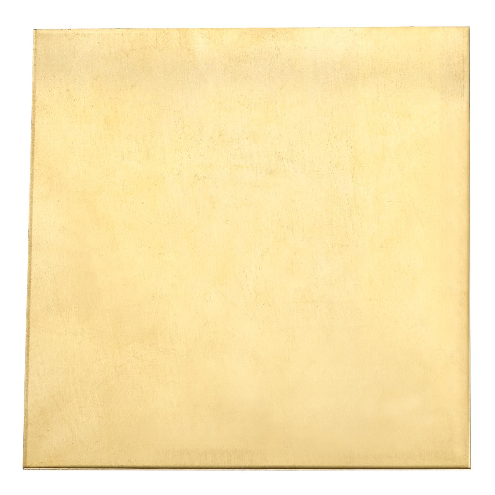 Brass Sheet Metal Sheets Plates 7.9″ x 7.9″ x 0.03″