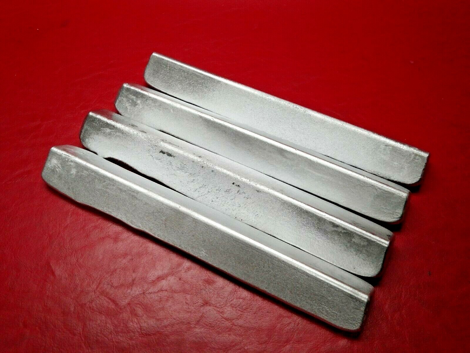 Aluminum Ingots Bars Hand Poured For Casting 5 lbs From Cast Light Fixtures