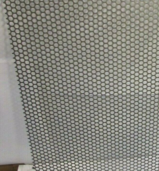 -1/4″ HOLE 16 GA.–(.0598)- 304 S.S. PERFORATED SHEET– 10″ X 10″
