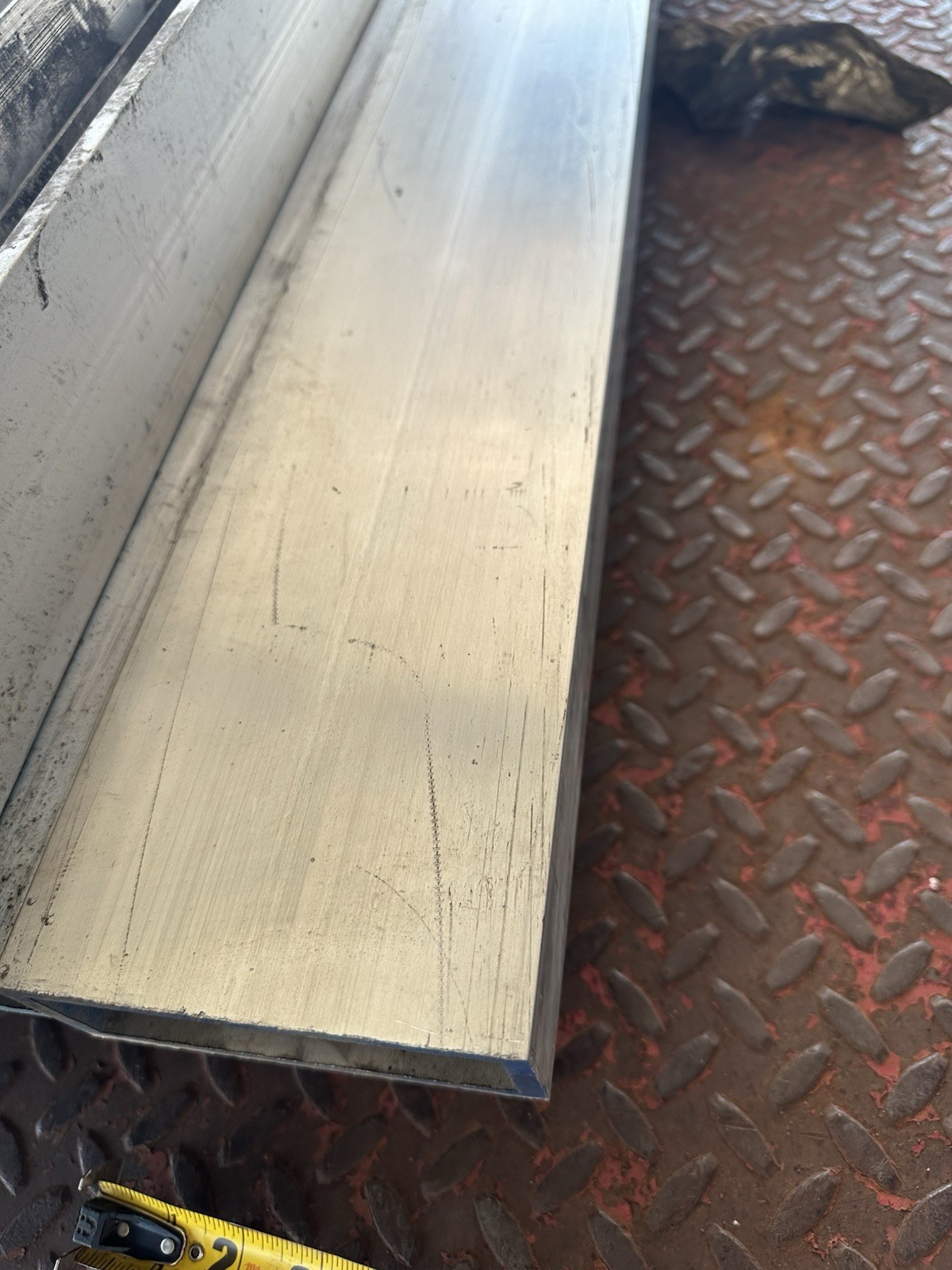 6061 T6 Aluminum Rectangle Tube 2″ x 5” x 12″ x 1/4″– 2″ x 5″ x .250″ Wall