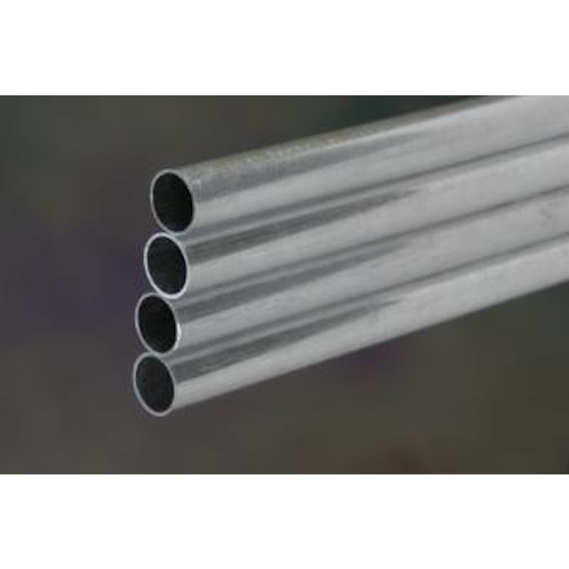 K&S Aluminum Alloy Round Tube 1/4 Dia. x 12 L in. for Hobbies/Model Building