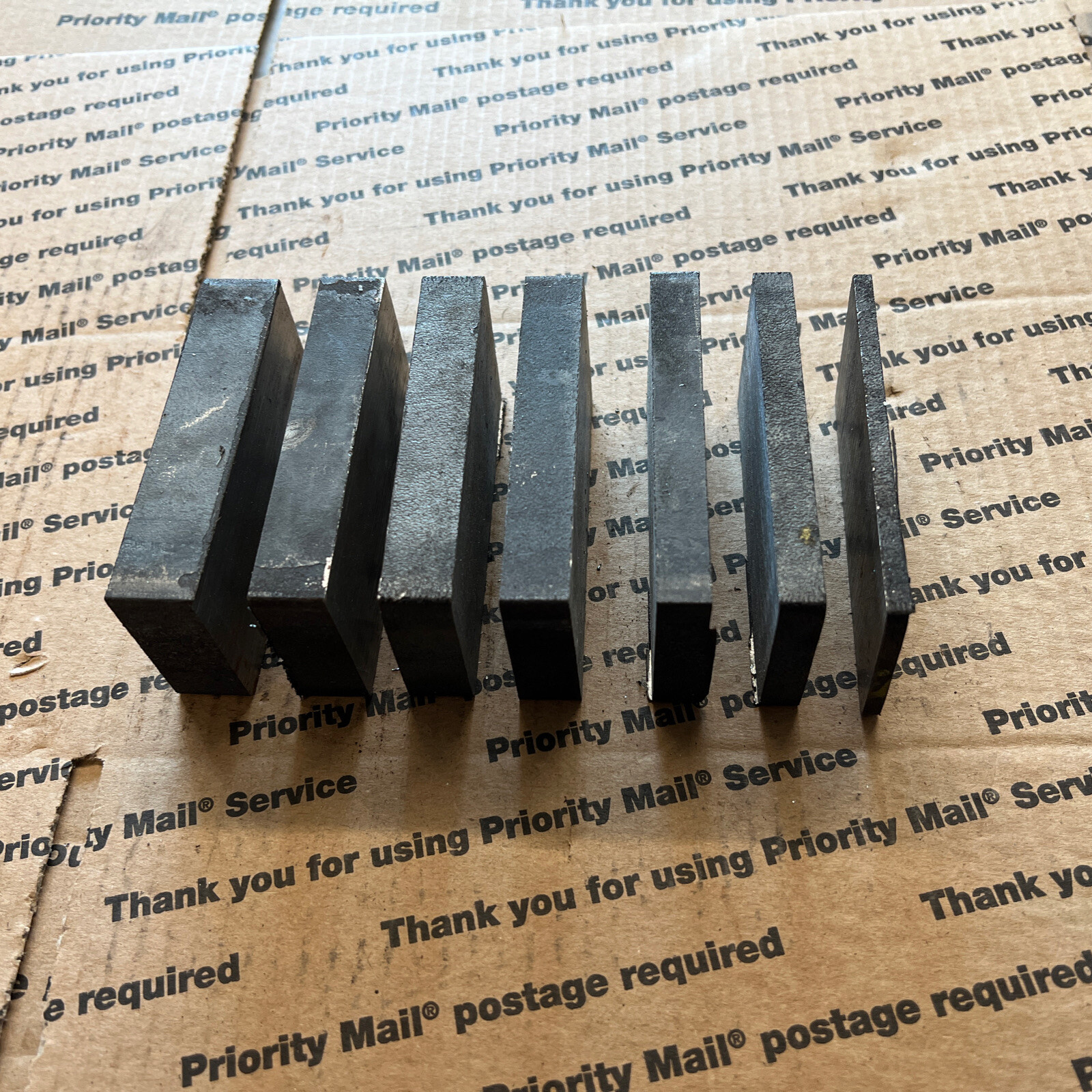 2 X 4 THICK Flat Steel Bars Blacksmithing Billets Spacers Shims Blocks #4
