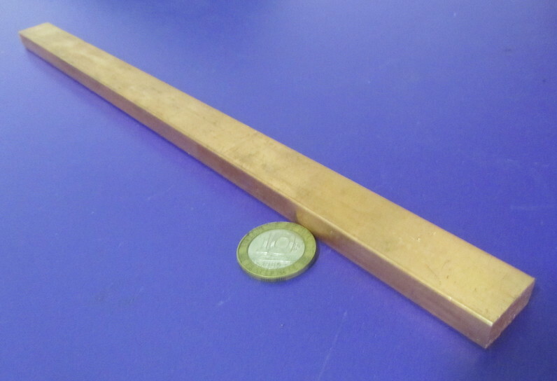 182 Copper Bar 3/8″ Thick x 3/4″ Wide x 1 Foot Length