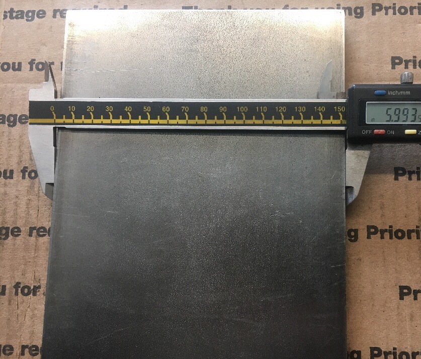 1/2 X 6 Flat Steel Bar 1018 Machining Cold Rolled 0.500 Smooth Finish 12″ L