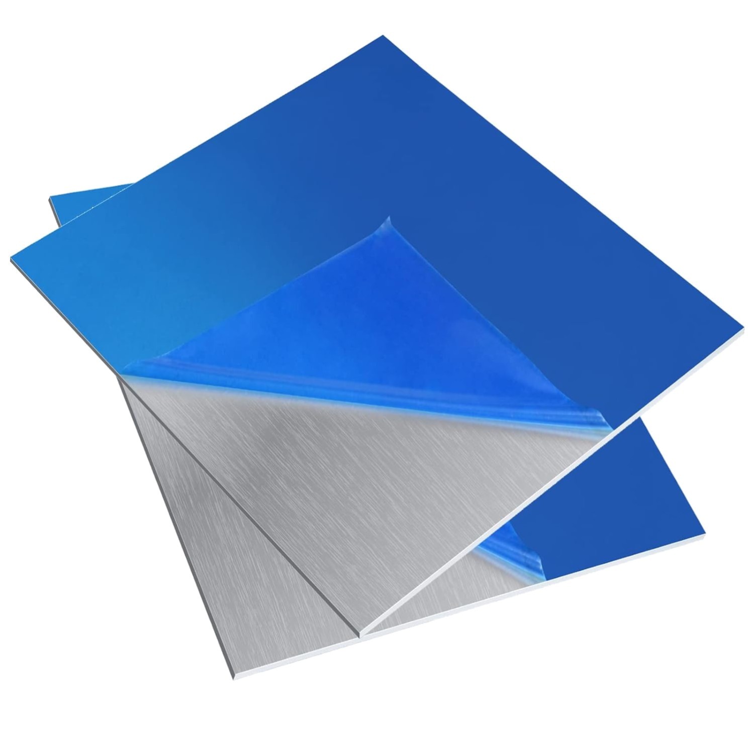 2 Pieces 6061 T651 Aluminum Sheet Metal 12 x 12 x 1/16Inch Thickness Rectangl…
