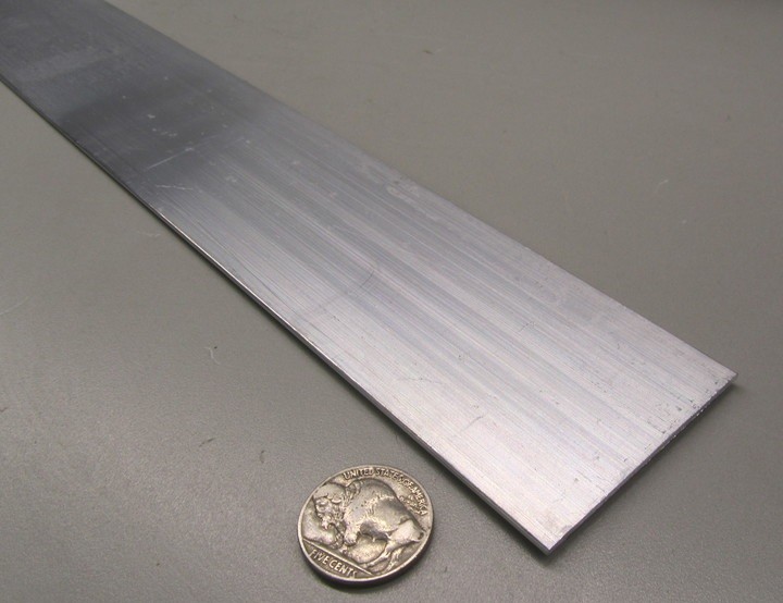 1100 Aluminum Bar Softened (O) .050″ Thick x 2.0″ Wide x 24″ Long, 3 Units