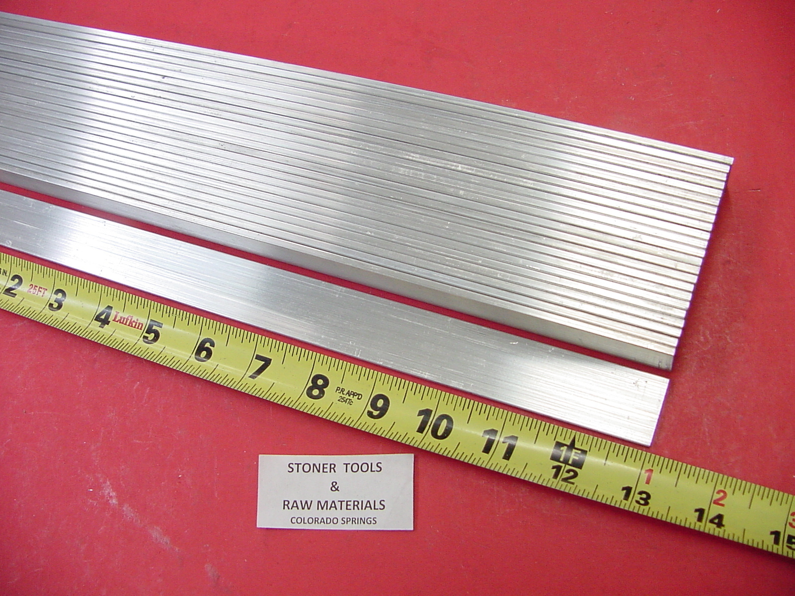 24 Pieces 1/8″ X 3/4″ ALUMINUM FLAT BAR 13″ long 6063 T52 New Extruded Stock