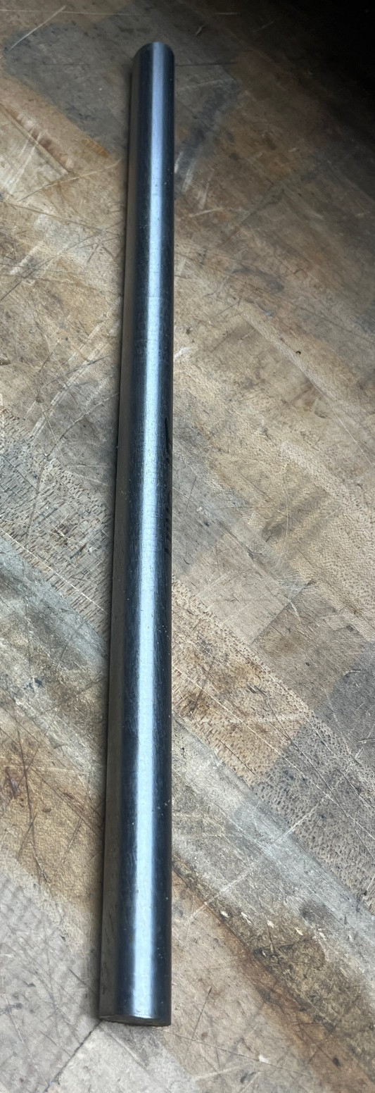 4140 HT Heat treated Tool steel round bar stock .8715″ diam x 18.5″ – 3 lb 2.2oz