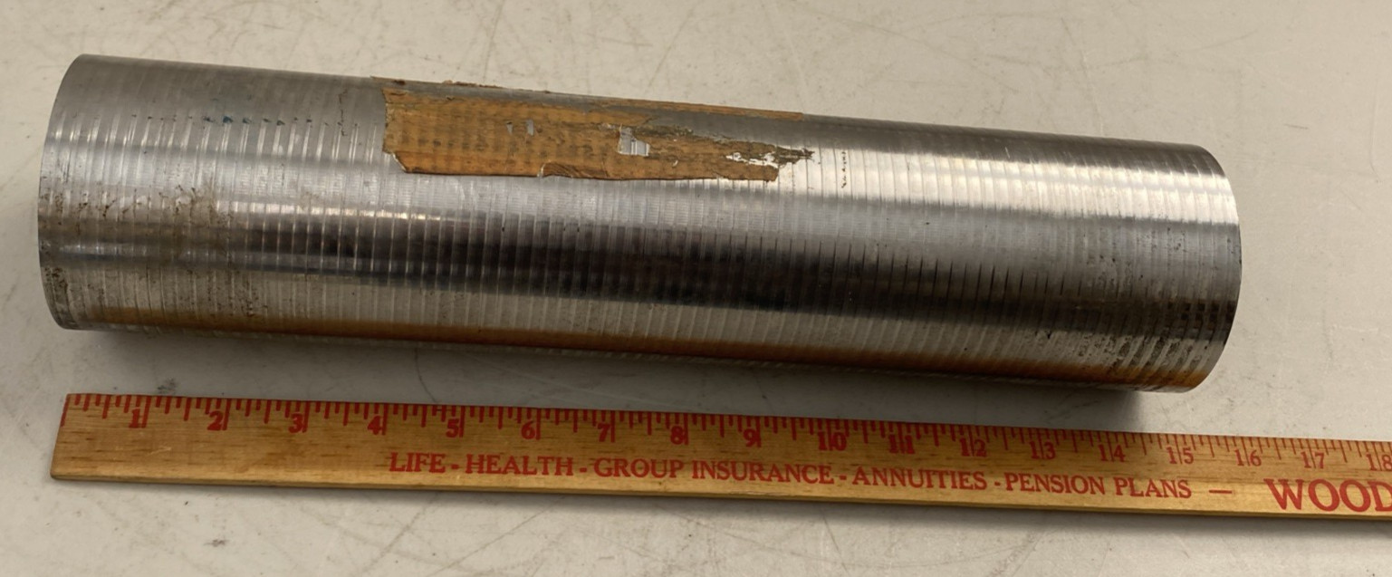 AIRDI 150 Tool Steel Round Bar 3.5″ Dia x ~15″ A2 D2 Class Lathe Stock Billet