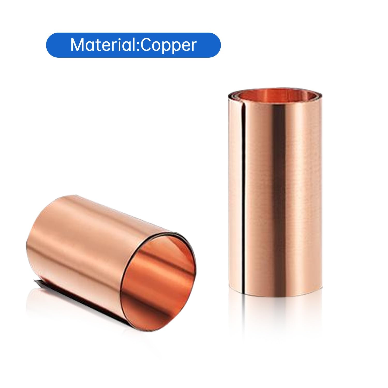 Uxney Copper Sheet Roll, 1000x50x1mm Flashing 1000mm x 50mm x 1mm