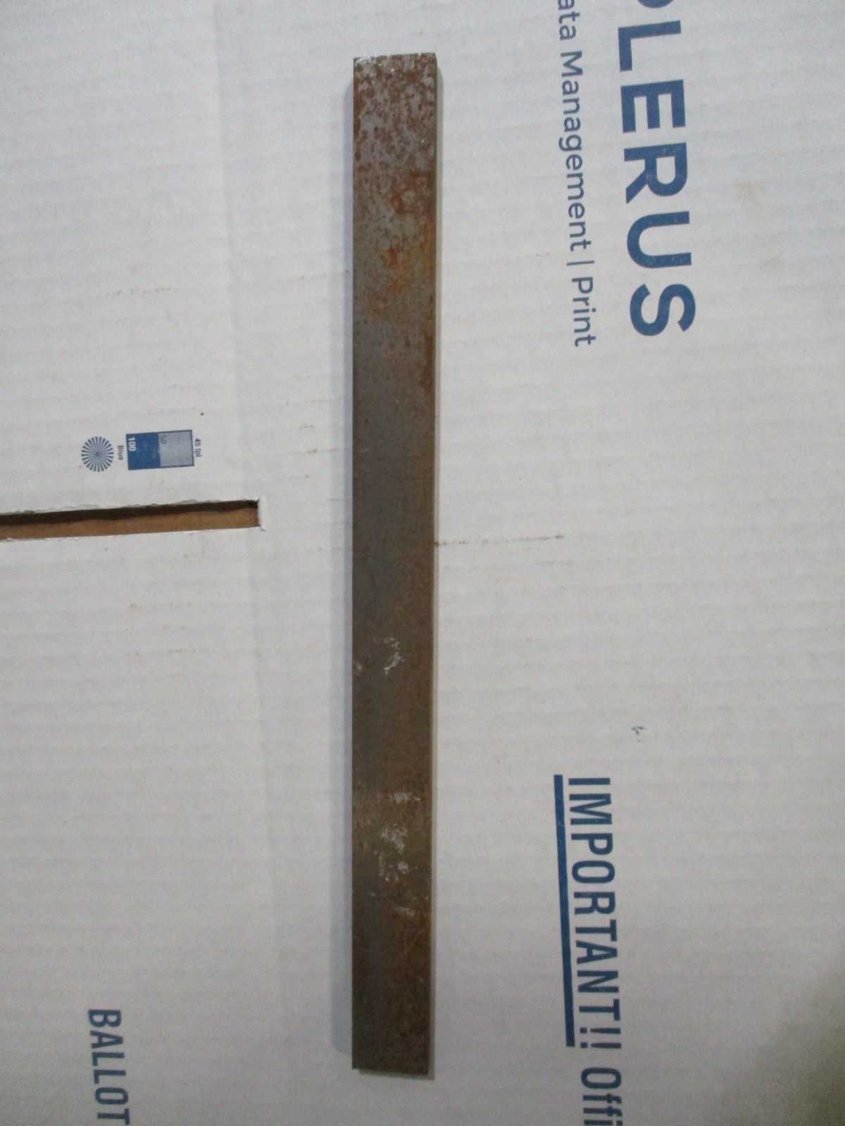 O-1 Tool Steel Flat Stock Close to 5/16″ x 3/4″ x 14″
