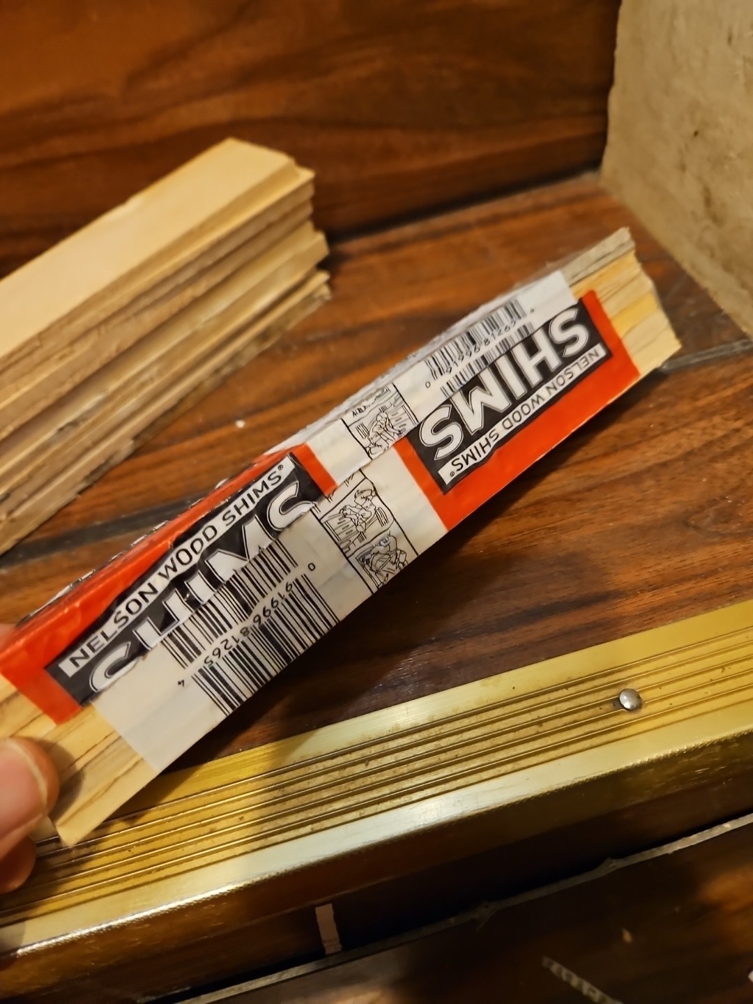 DIY Bundle Of 60 Wood Shims 8-Inch Shims, High Performance Natural Wood,