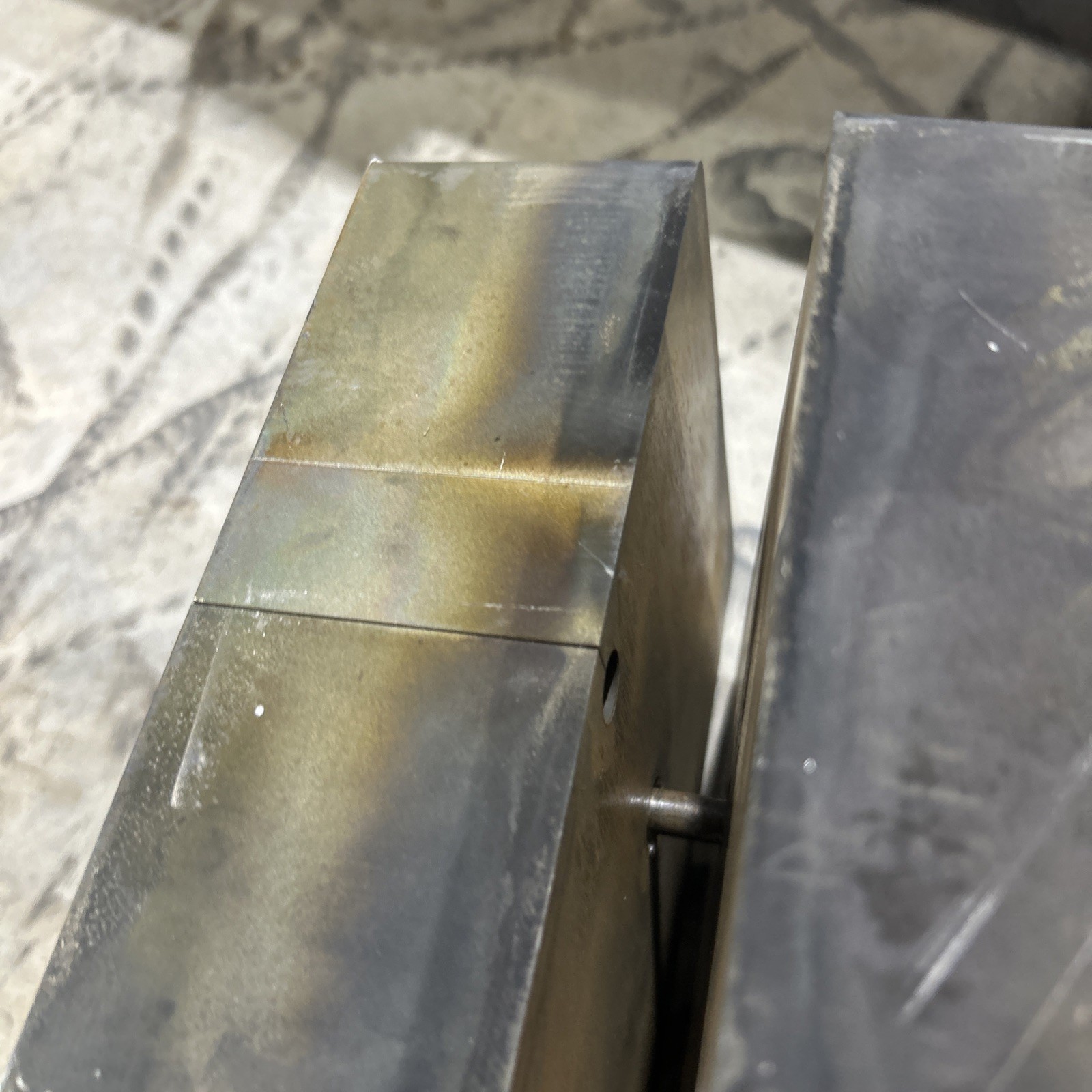 2 Blocks Of A2 Machine Steel. 7.5”x5.5”x2.375”. Machine Steel . 55# Total