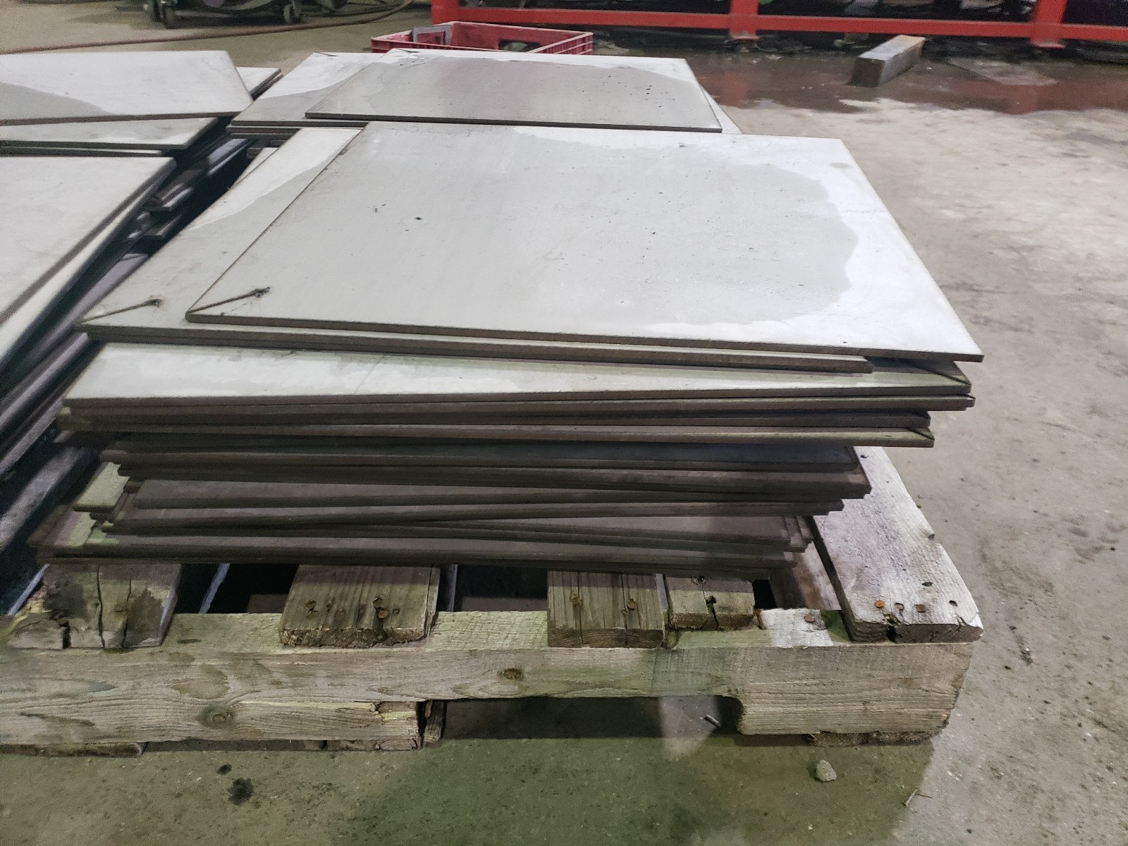 Stainless Steel Plate 3/16grade 304 2b. 18_5/8 ×20_1/8