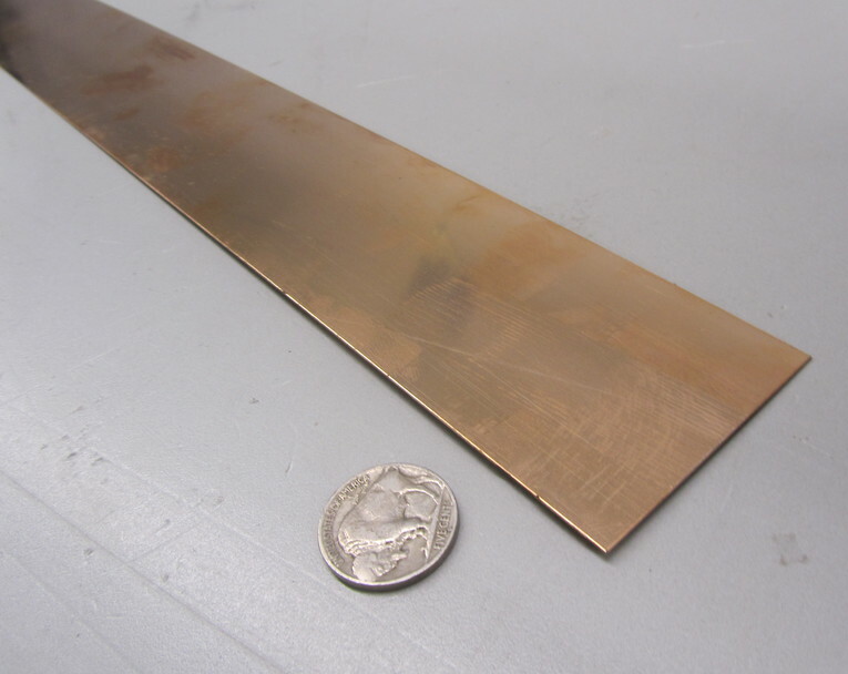 510 Phosphor Bronze Bar .020″ (+/-.004″)Thick x 2.0″ Wide x 48.0″ Length, 1 Pcs