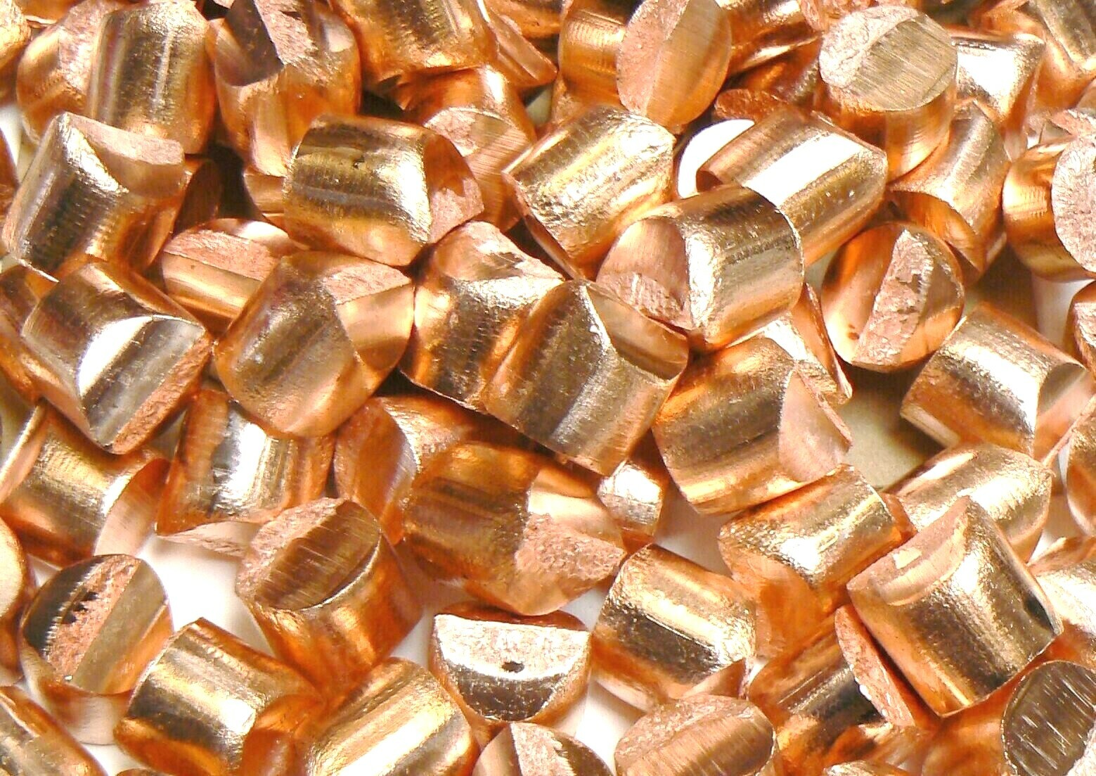 Pure Copper 99.99% Oxygen Free Cu Metal Anode Slugs Melt Casting Alloy 10 Pounds