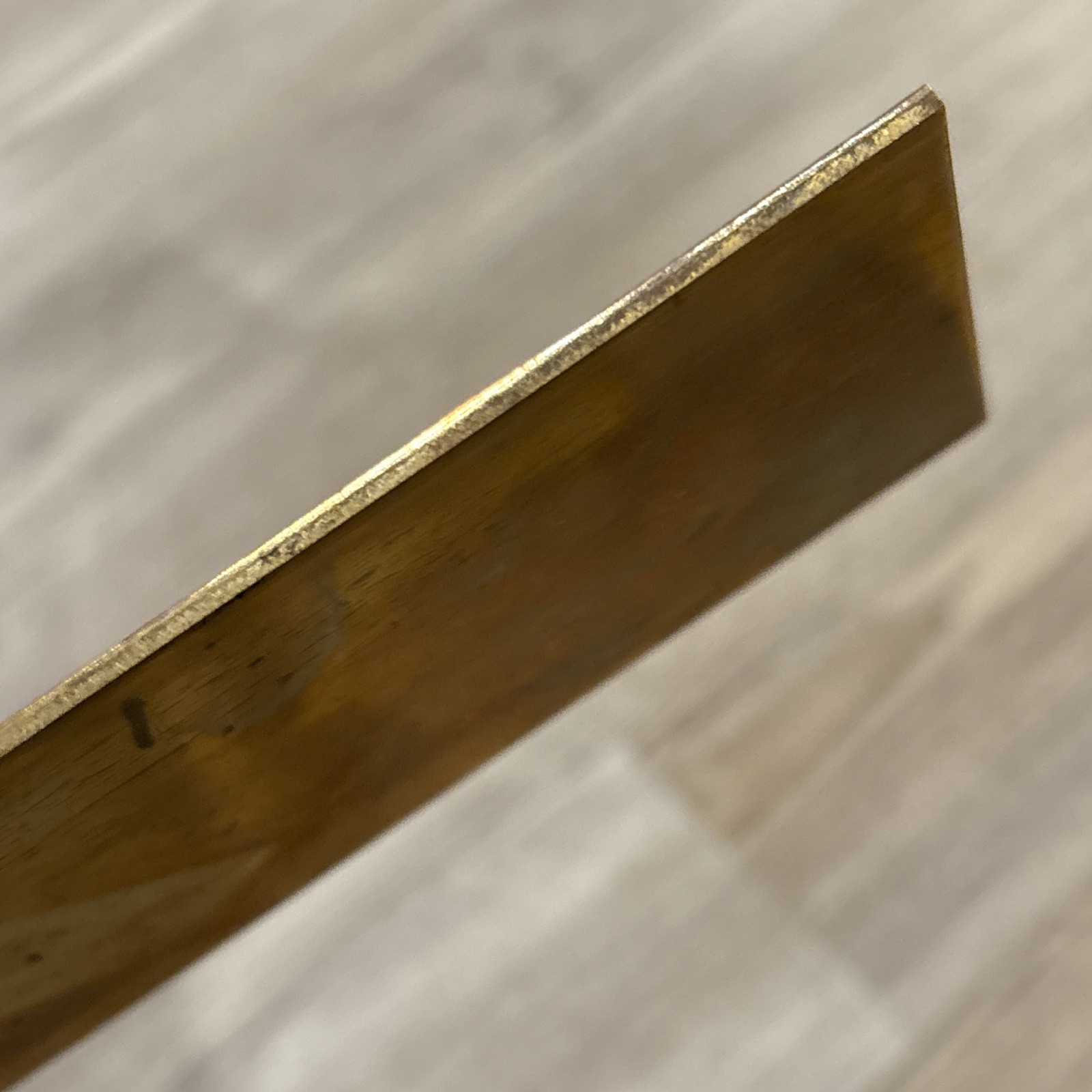 K&S Brass Thick Metal Strip 12 L x 2 W in. Precision Metals