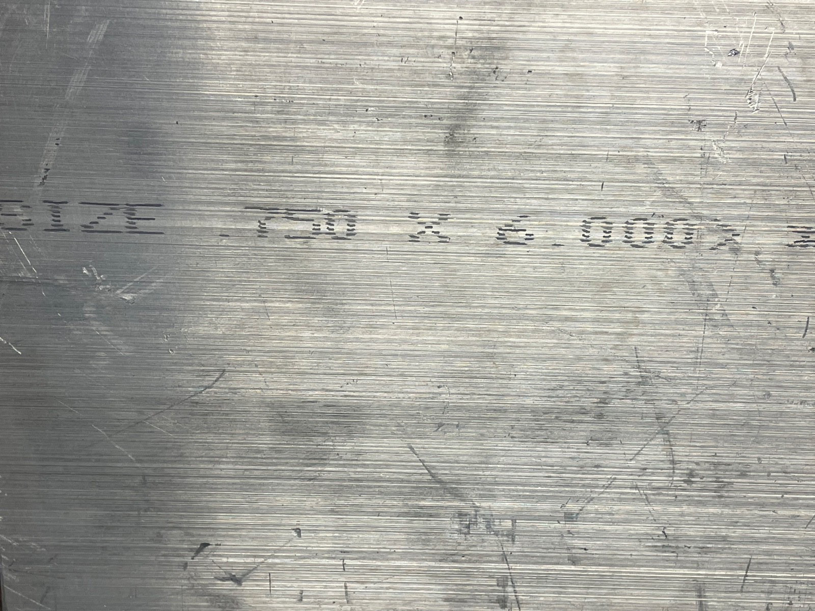 3/4”x6”x15” ALUMINUM FLAT BAR Solid Stock. Extruded. Made in USA
