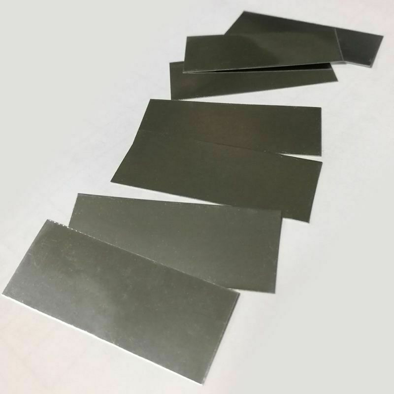 2PCS zinc Electrode Strip Scientific Zinc Electrode