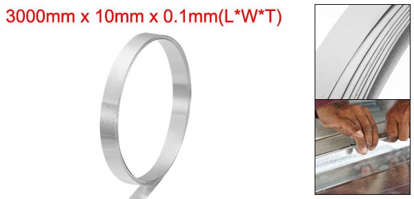 3000mm x 10mm x 0.1mm Aluminum Flashing Roll 1060 Aluminum Metal Roll
