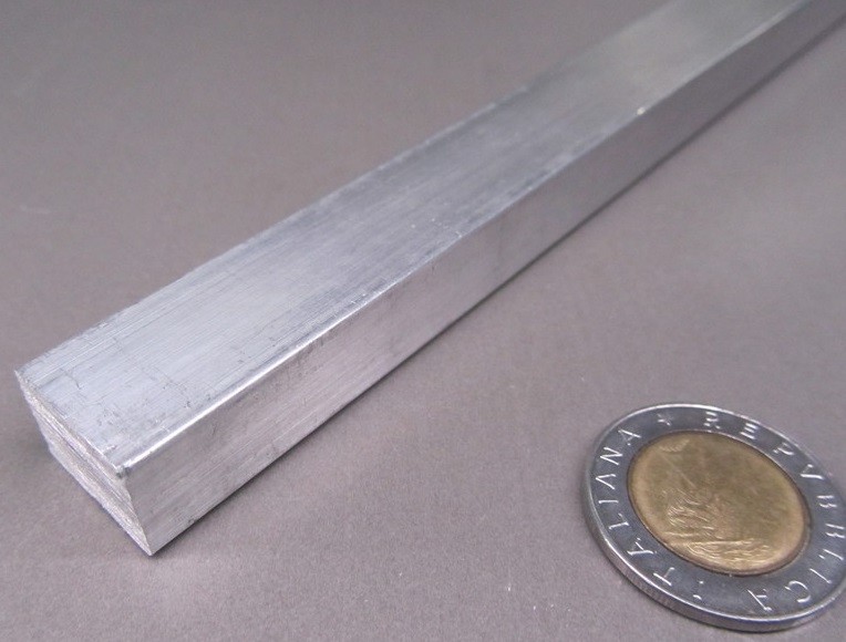 2024 T351 Aluminum Bar, 1/2″ (.500″) Thick x 3/4 Wide x 12″ Length