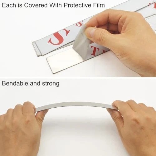 10 Pcs Sheet Metal Strips,12” Length,1” Width 0.02” Thickness Thin Flat Metal