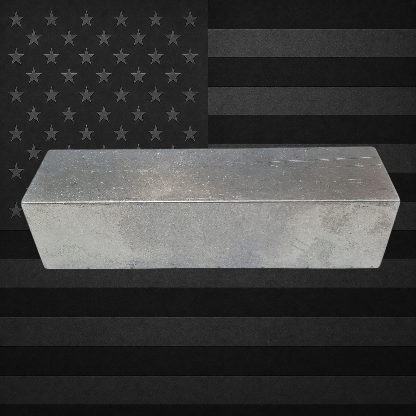 6061 Aluminum Square Bar 1.5″ x 1.5″ x 5.75″ Min Long Solid Billet Tumbled