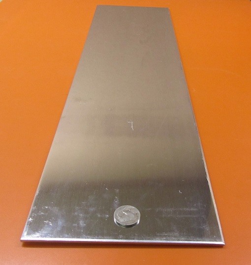 1100 Aluminum Sheet Softened (O) .125″ (1/8″) Thick x 6.0″ Wide x 24.0″ Long