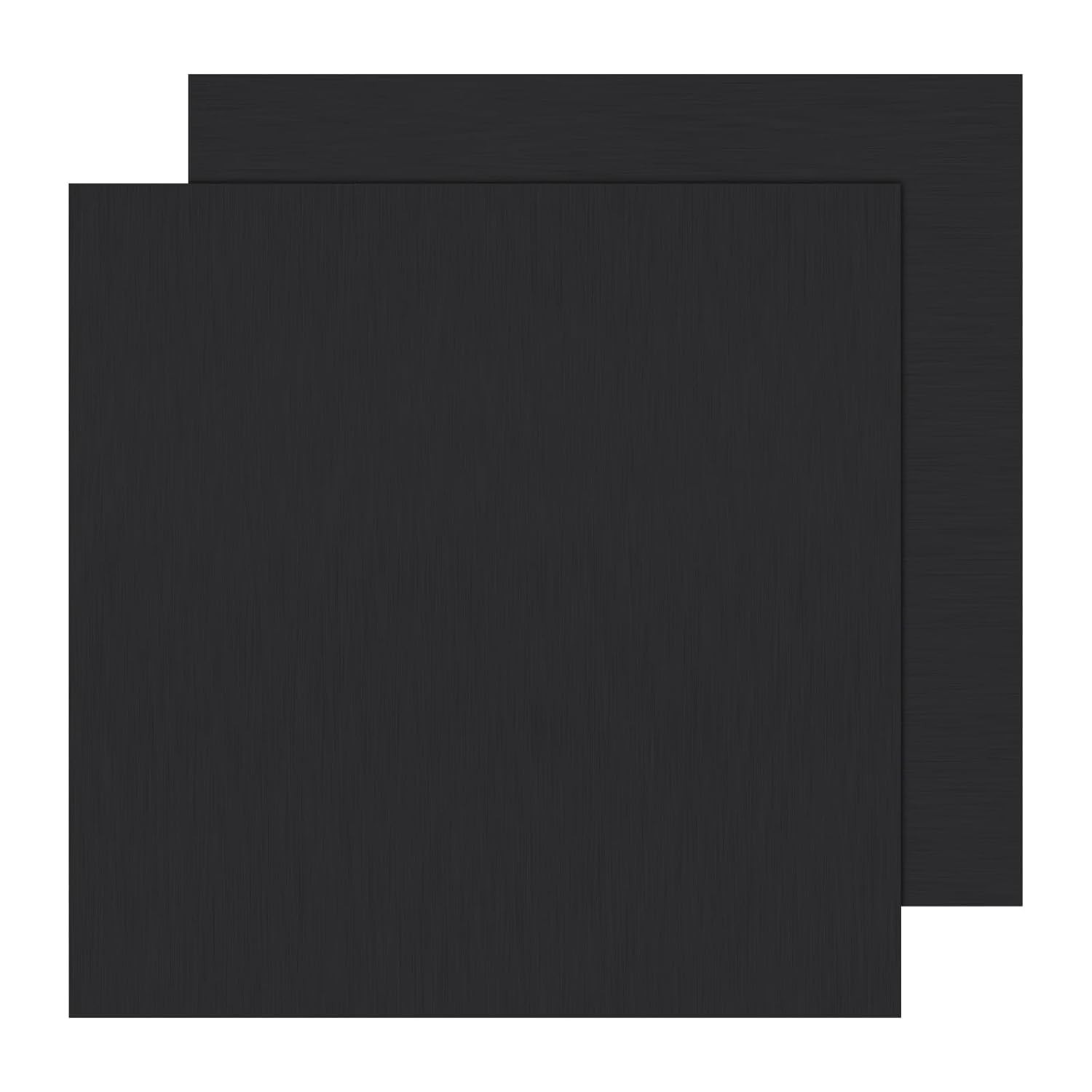 2Pack Anodized Aluminum Sheet 12 x 12 x 1/32 Inch Black Anodized Metal Plates…