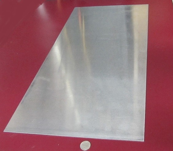 5052 Aluminum Sheet, (1/4 Hard H32) .062″ (1/16″) Thick x 12″ Width x 24″ Length