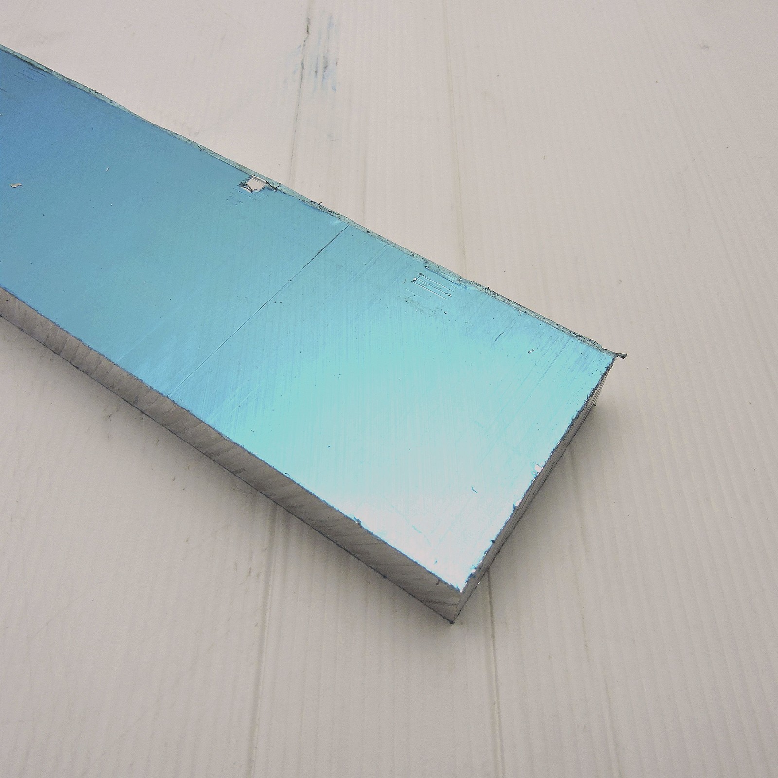 .75″ thick 3/4 Precision CAST Aluminum PLATE 2.625″ x 26.625″ Long sku 157005