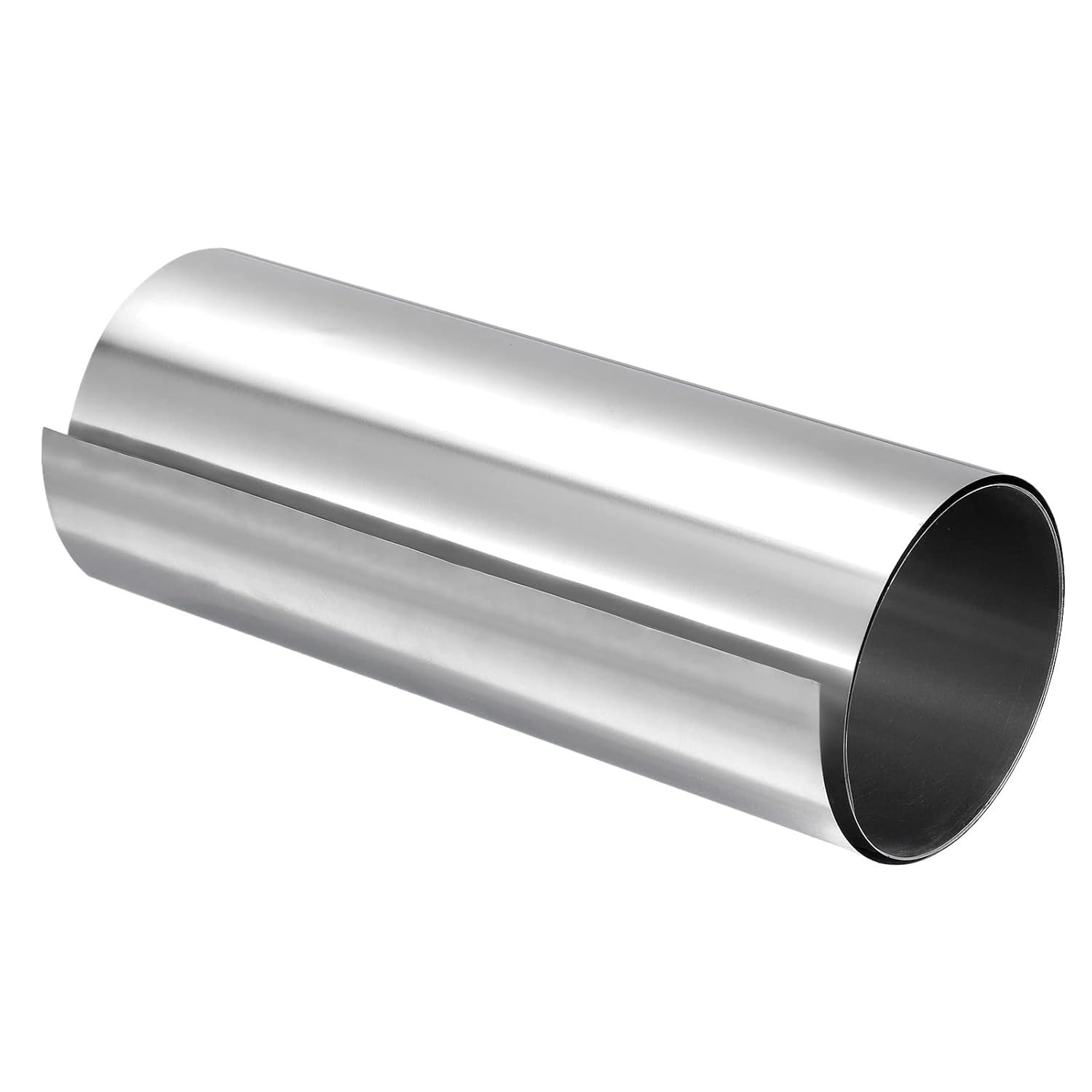 uxcell 0.1x200x1000mm 304 Stainless Steel Roll 0.1x200x1000mm, Silver Tone