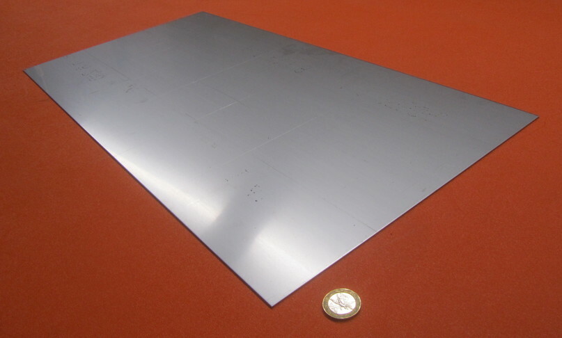 410 Stainless Steel Sheet, .060″ Thick x 12″ Wide x 24″ Length, 1 Unit