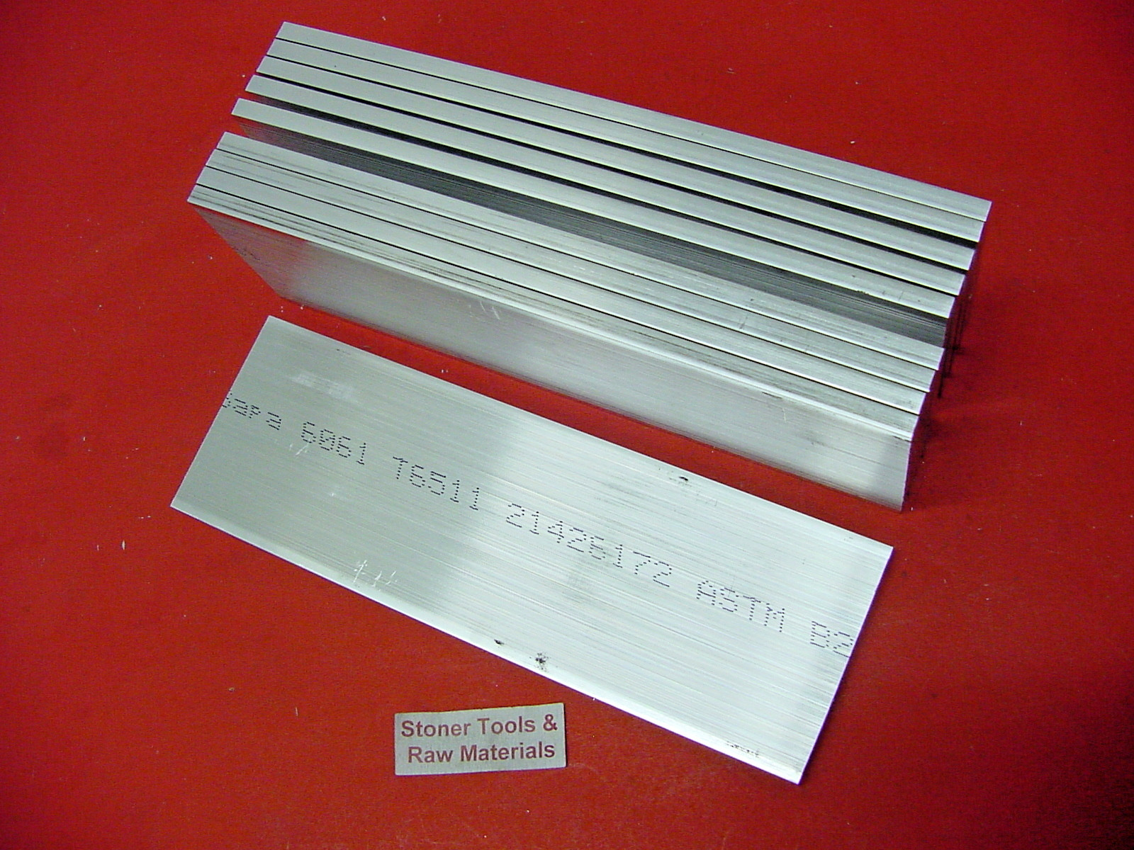 25 Pieces 1/8″ X 1-1/2″ ALUMINUM 6061 FLAT BAR 2.5″ long Extruded Mill Stock