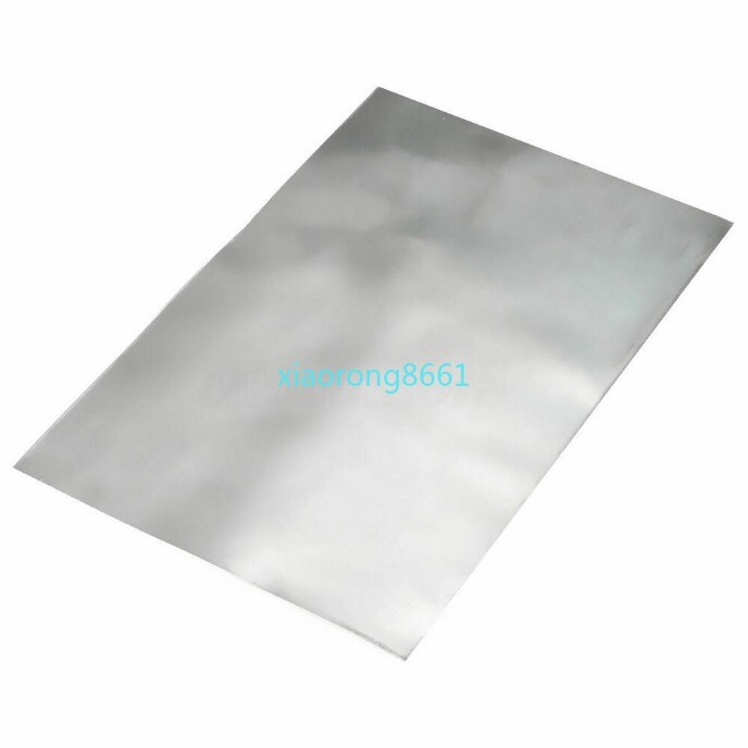 1PC High Purity 99.9% Pure Zinc Zn Sheet Plate 0.5mm x 200mm x 100mm