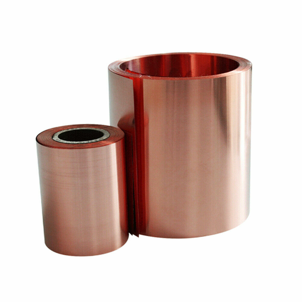 1pcs 0.5mm x 100mm x 1000mm 99.9% Pure Copper T2 Cu Metal Sheet Foil Plate Strip