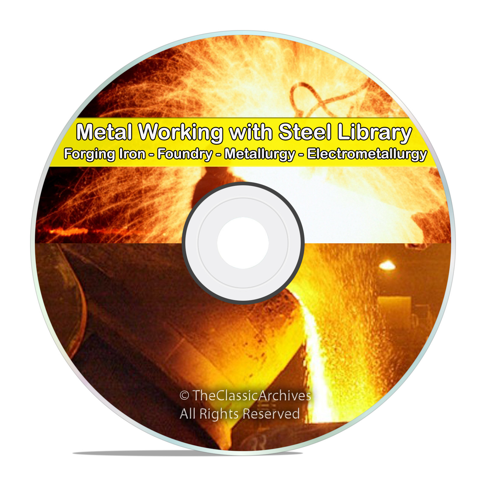 Metal Work, Metal Form, Forge, Foundry, Metallurgy, Furnace, 210 Books DVD V67