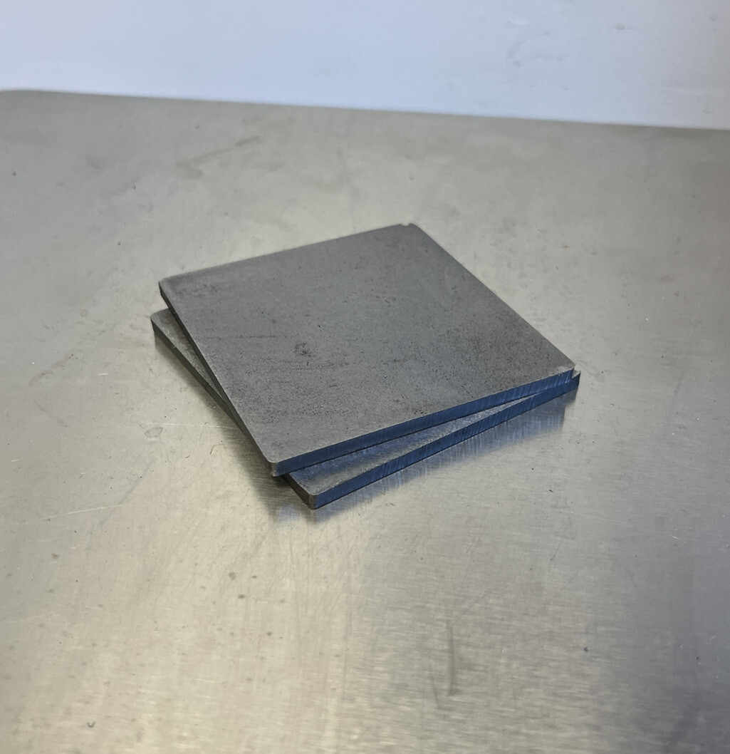 3/16″ steel flat plate A36. 3″ x 3.125″ square